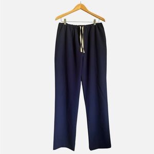 FIGS Pisco Scrub Pants Elastic Waist Straight Leg Technical Collection